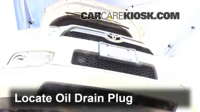 2013 Toyota 4Runner Limited 4.0L V6 Aceite Cambiar aceite y filtro de aceite